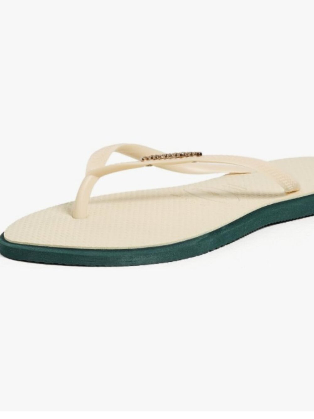 Havaianas Women's Slim Point Round Toe Sandals - Pantanal Green